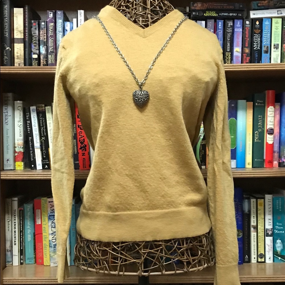 Gap wool sweater gold M